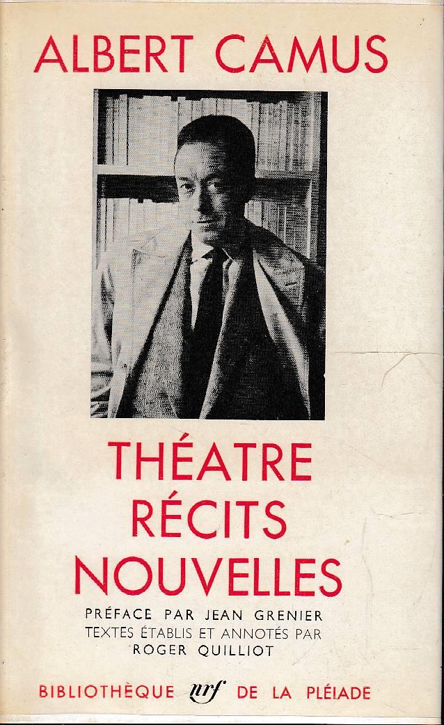 Théatre, Récits, Nouvelles