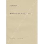 L' ordinamento della Società per Azioni