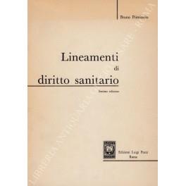 Lineamenti di diritto sanitario - Bruno Primicerio - copertina