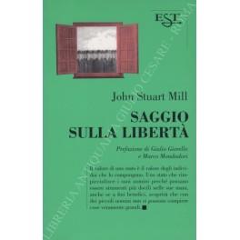 Saggio sulla libertà - John Stuart Mill - copertina