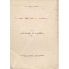 La causa dell'evento di assicurazione - Nicola Gasperoni - copertina