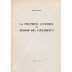 La posizione giuridica di membro del parlamento