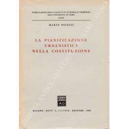La pianificazione urbanistica nella Costituzione - Mario Pacelli - copertina