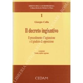 Il decreto ingiuntivo - Giorgio Colla - copertina
