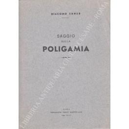 Saggio sulla poligamia - Giacomo Ebner - copertina