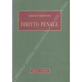Diritto penale. Parte generale - Ferrando Mantovani - copertina