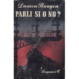 Parli si o no? - Damon Runyon - copertina