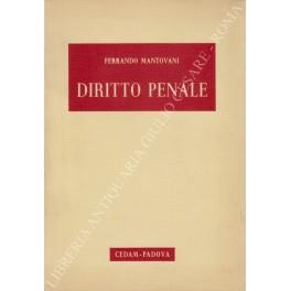 Diritto penale. Parte generale - Ferrando Mantovani - copertina