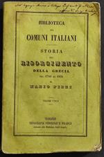 Storia del Risorgimento della Grecia