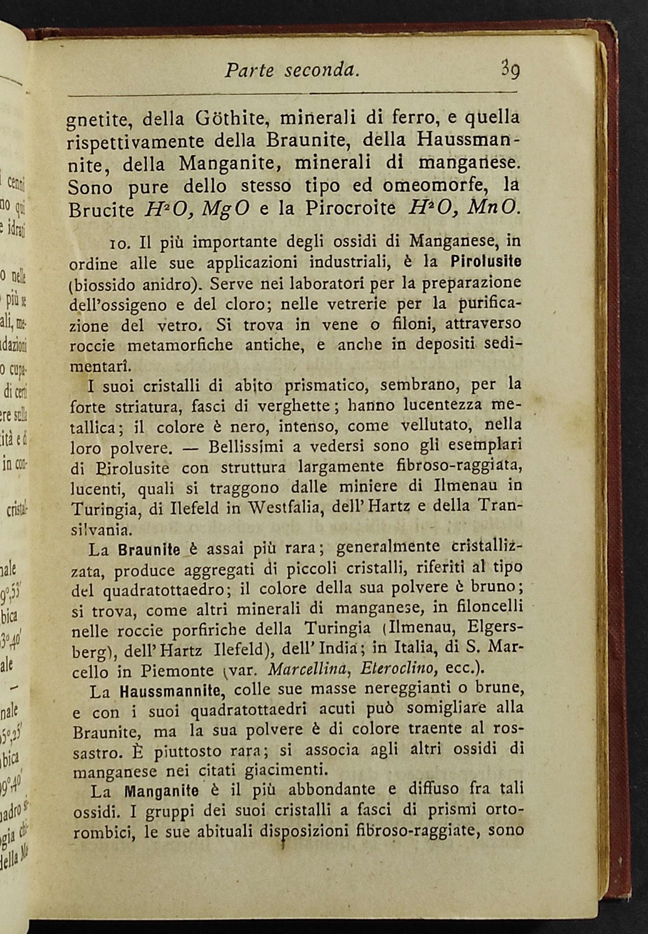 Mineralogia Descrittiva