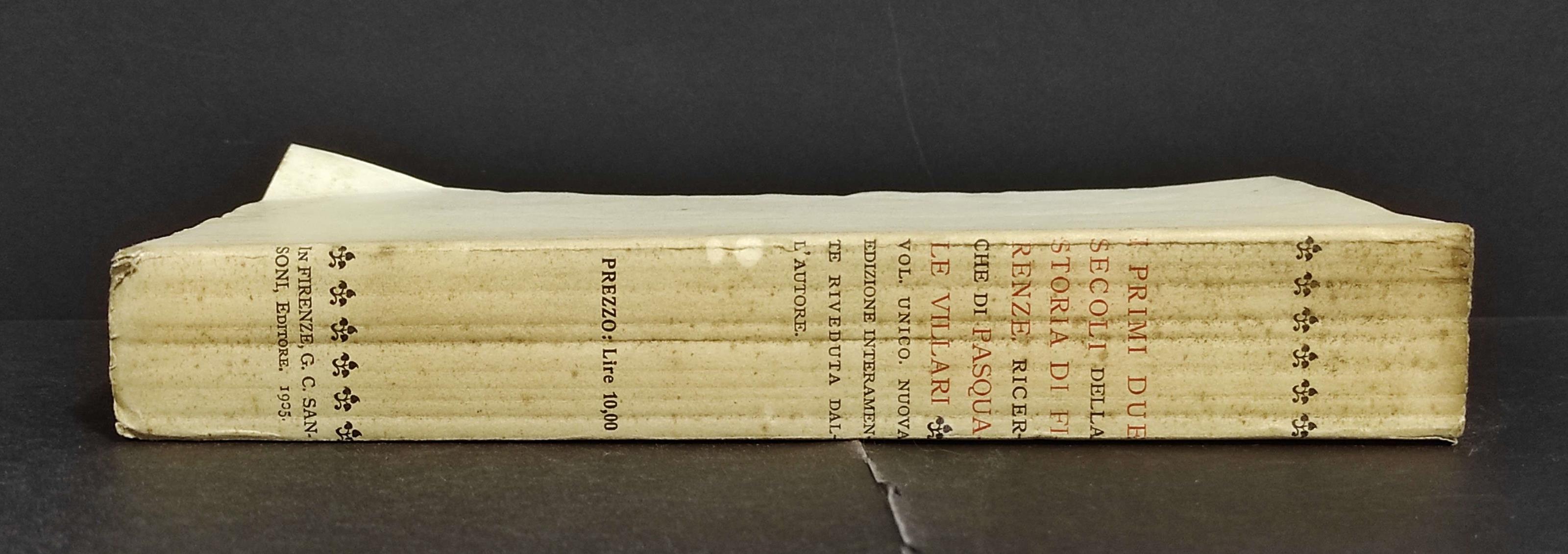 I Primi due Secoli della Storia Firenze