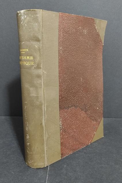 Le Rythme Poetique dans les Metamorphoses d'Ovide - Raymond Cahn - copertina