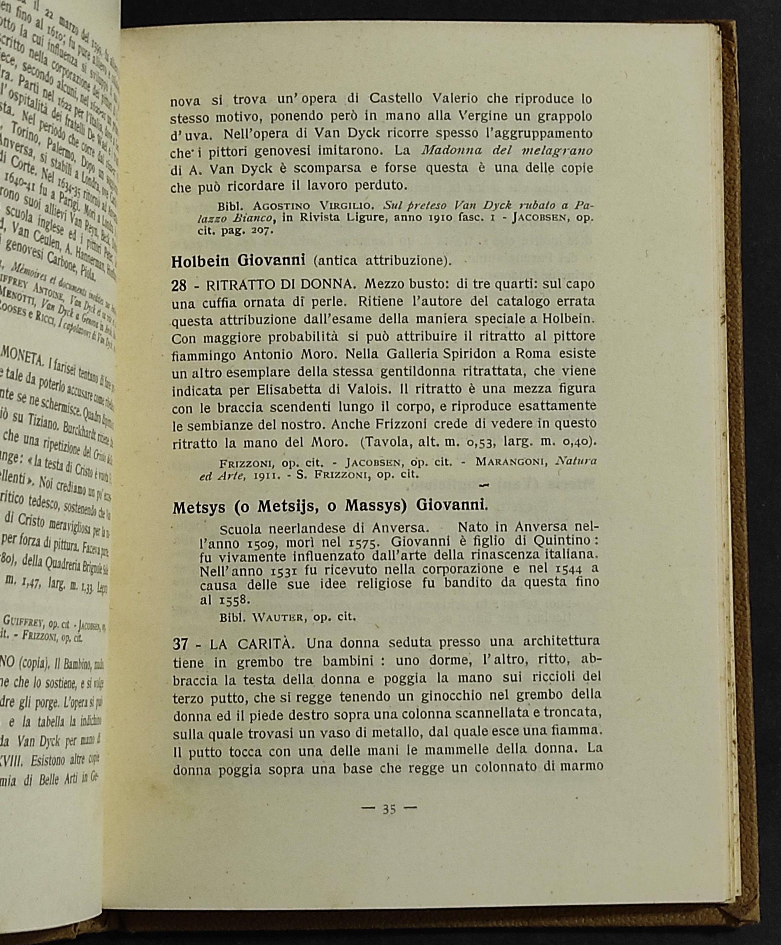 Catalogo della Galleria di Palazzo Bianco