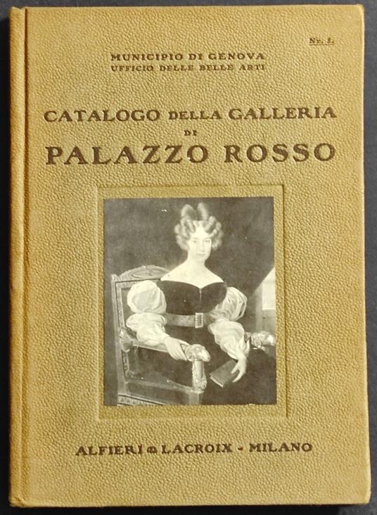 Catalogo della Galleria di Palazzo Rosso - Orlando Grosso - copertina