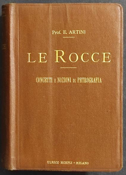 Le Rocce - Ettore Artini - copertina