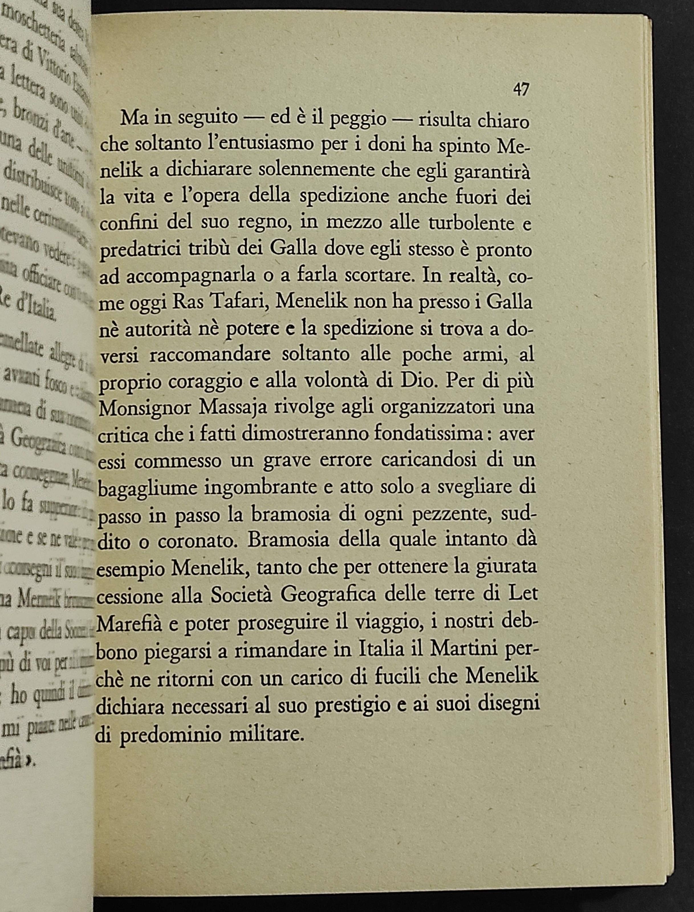 Un Ulisside in Terra d'Africa