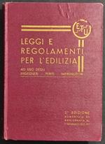 Leggi e Regolamenti per l'Edilizia