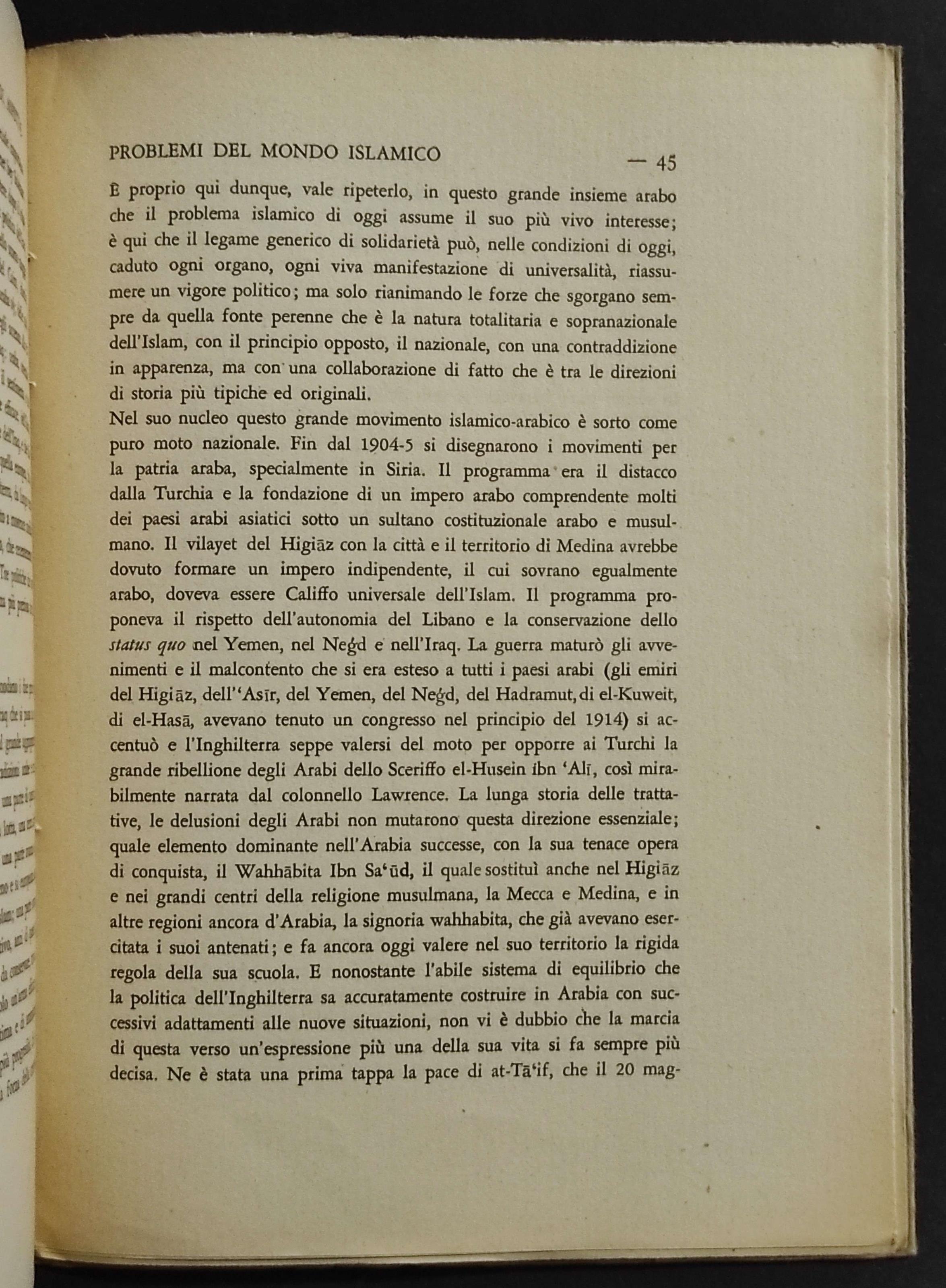 Aspetti e Problemi del Mondo Islamico