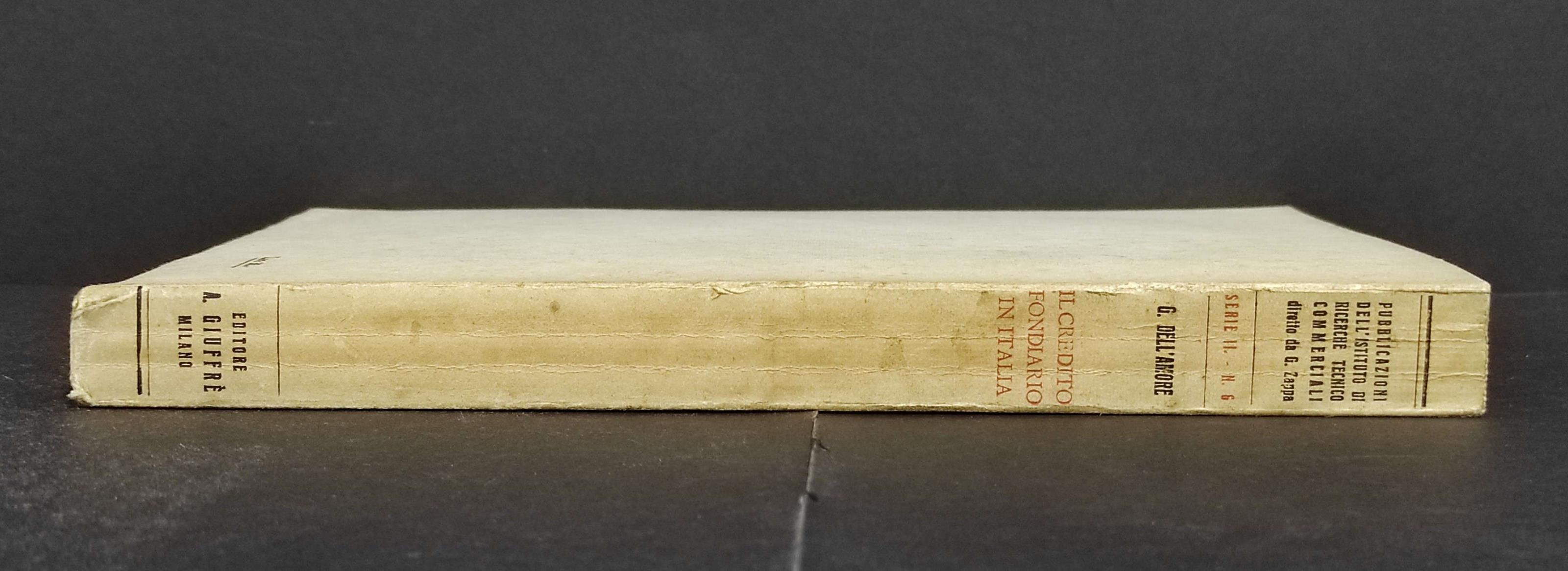 Il Credito Fondiario in Italia