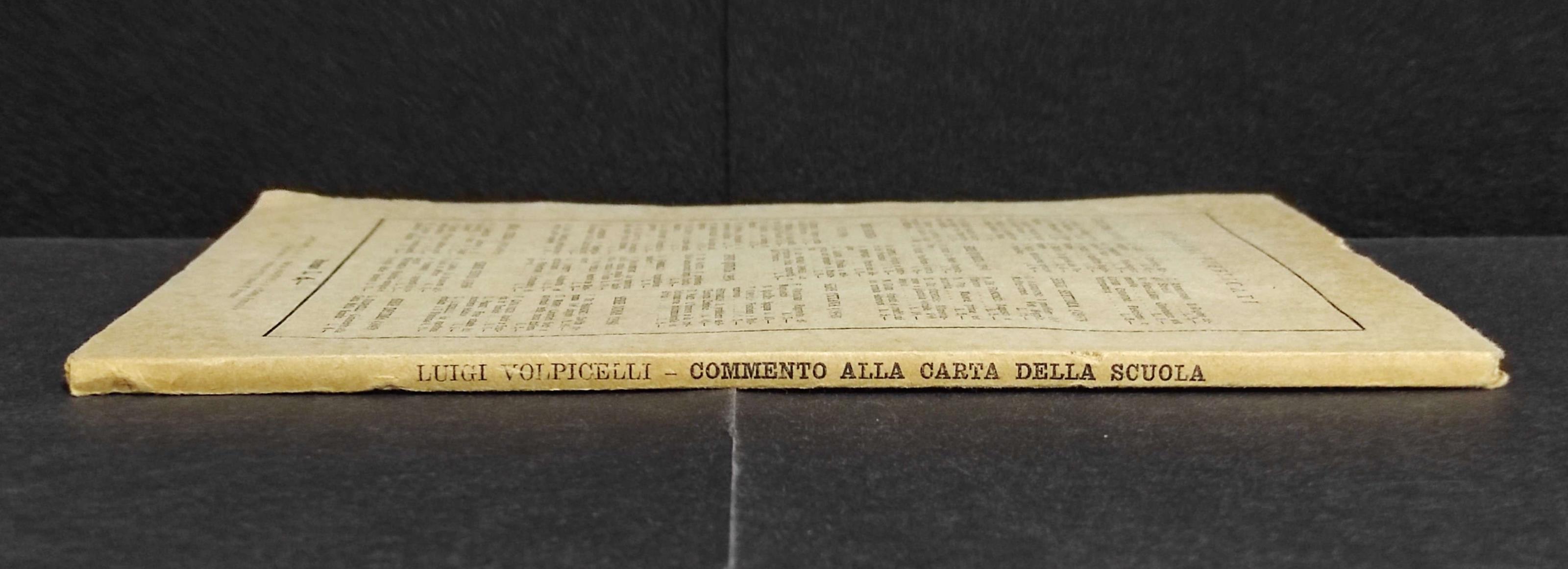 Commento alla Carta della Scuola