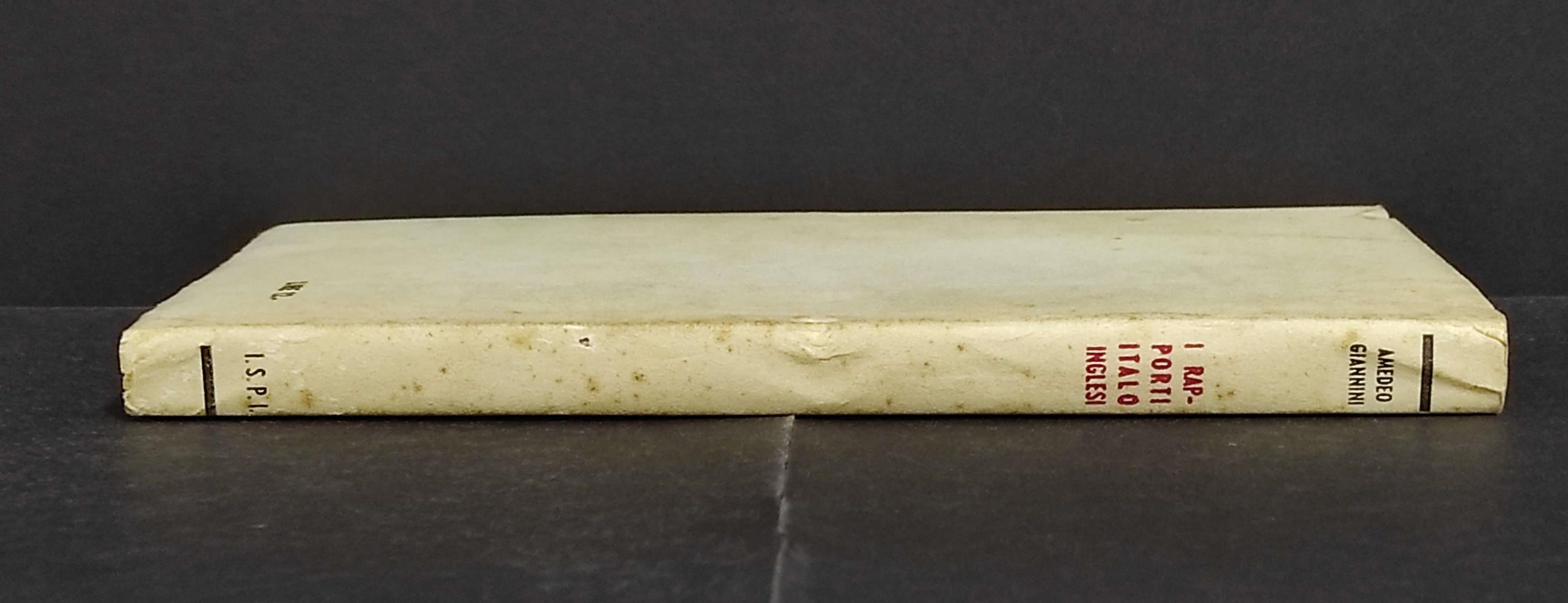 I Rapporti Italo-Inglesi