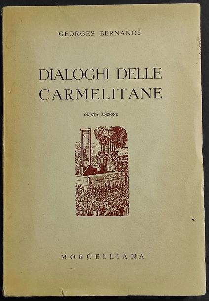 Dialoghi delle Carmelitane - Georges Bernanos - copertina