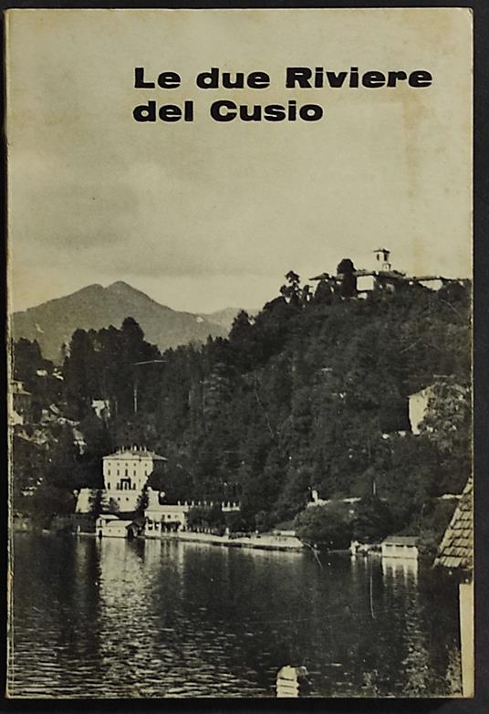 Le due Riviere del Cusio - Renato Verdina - copertina