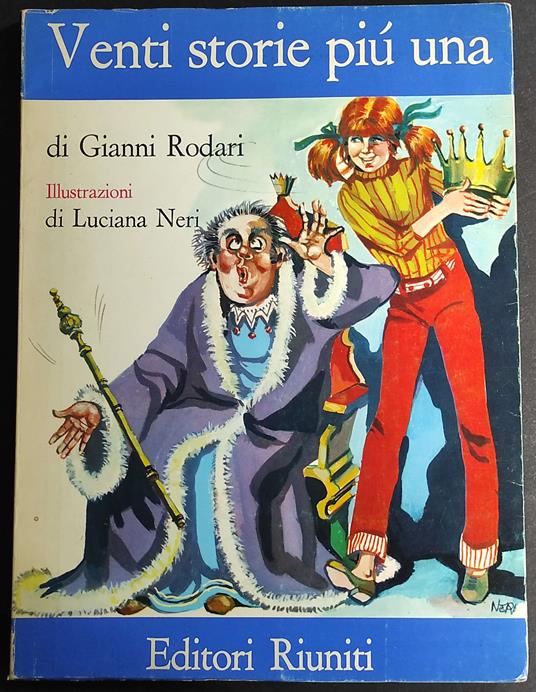 Venti Storie più Una - Gianni Rodari - copertina