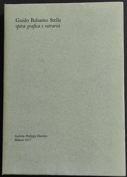 Guido Balsamo Stella - Guido Balsamo Stella - copertina