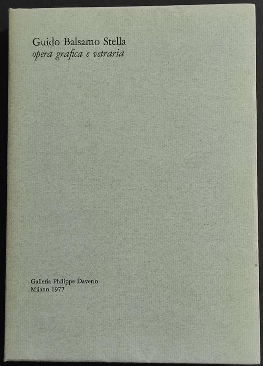 Guido Balsamo Stella - Guido Balsamo Stella - copertina