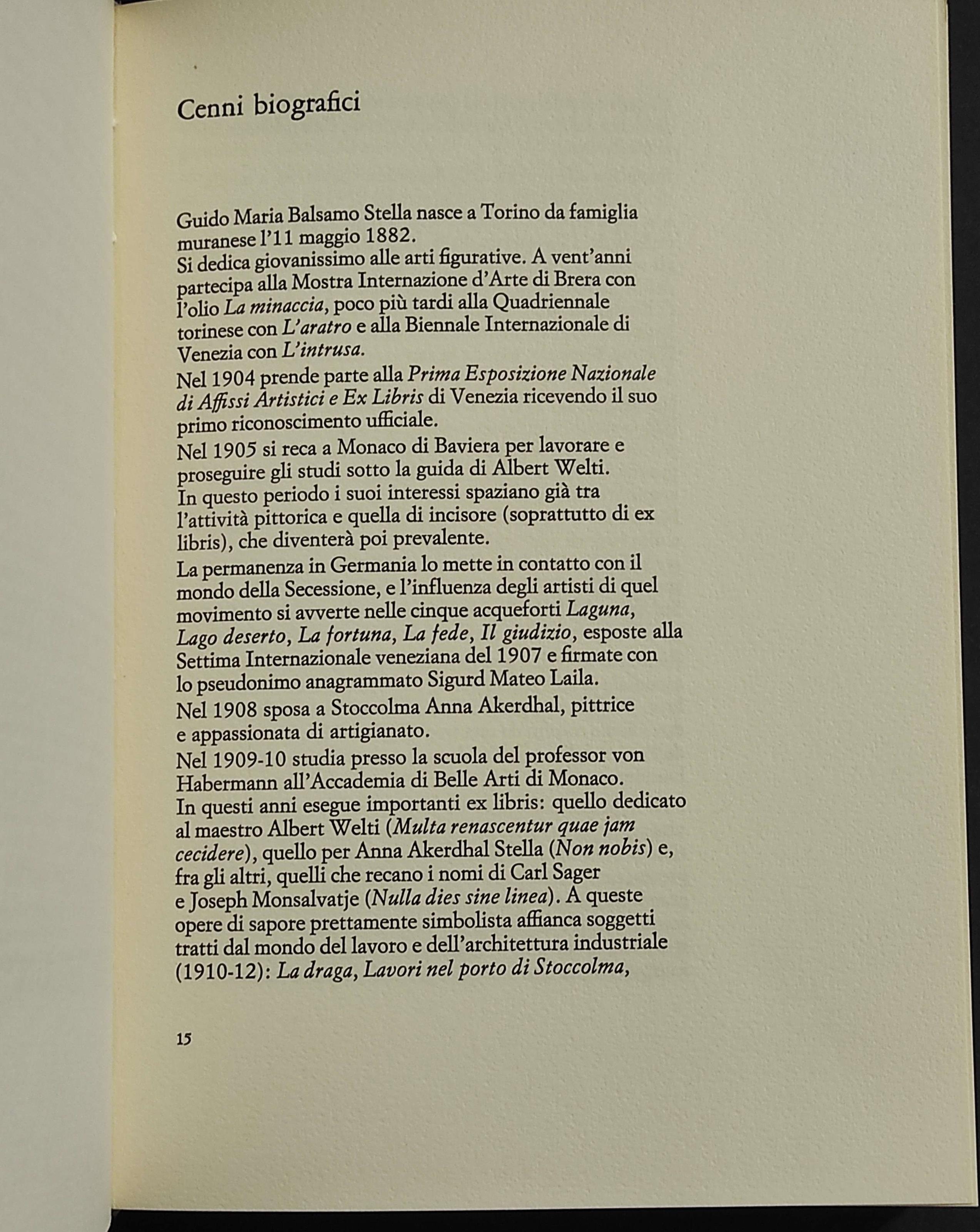 Guido Balsamo Stella