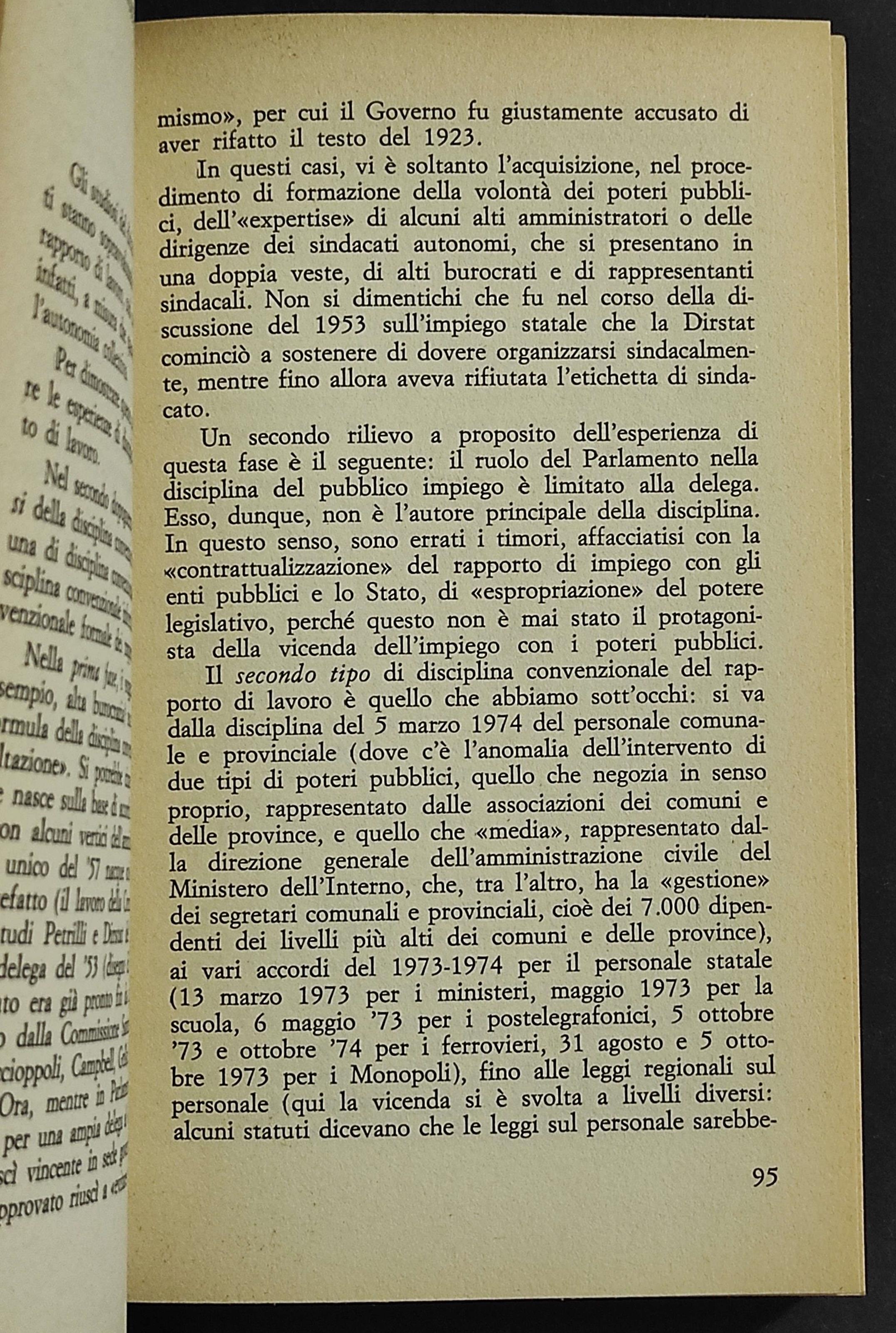 Burocrazia ed Economia Pubblica