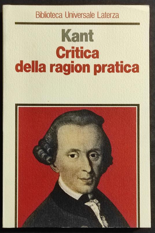 Critica della Ragion Pratica - Immanuel Kant - copertina