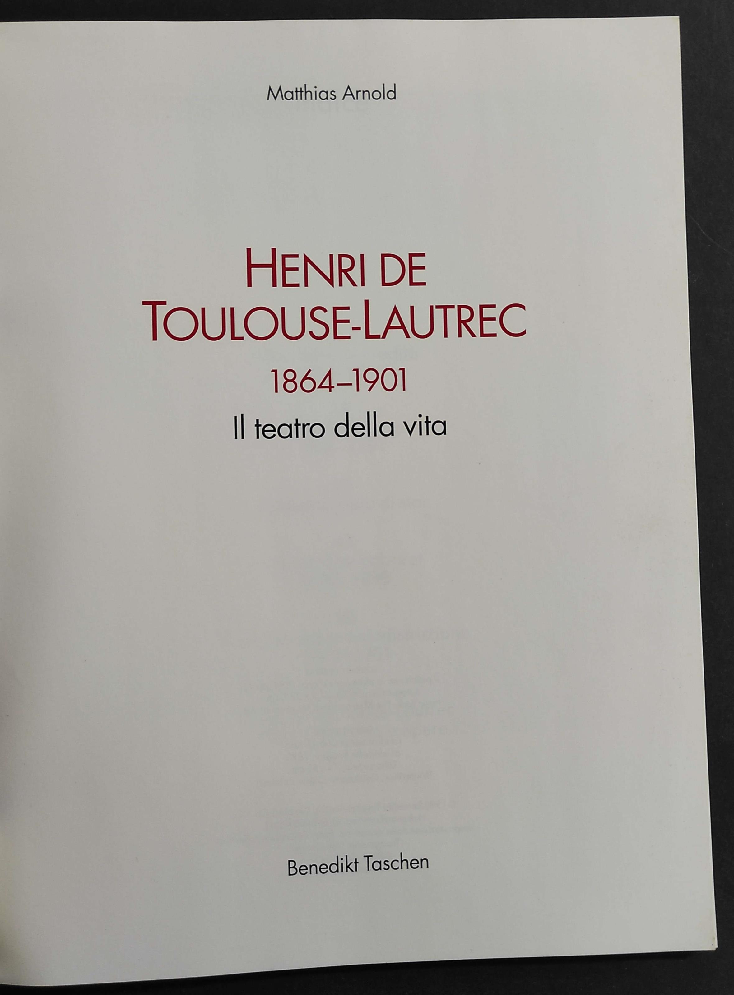 Henri de Toulouse-Lautrec 1864-1901