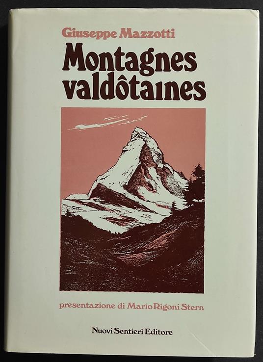 Montagnes Valdotaines - Giuseppe Mazzotti - copertina