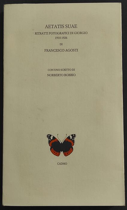 Aetatis Suae - Francesco Agosti - copertina