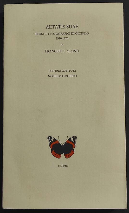 Aetatis Suae - Francesco Agosti - copertina