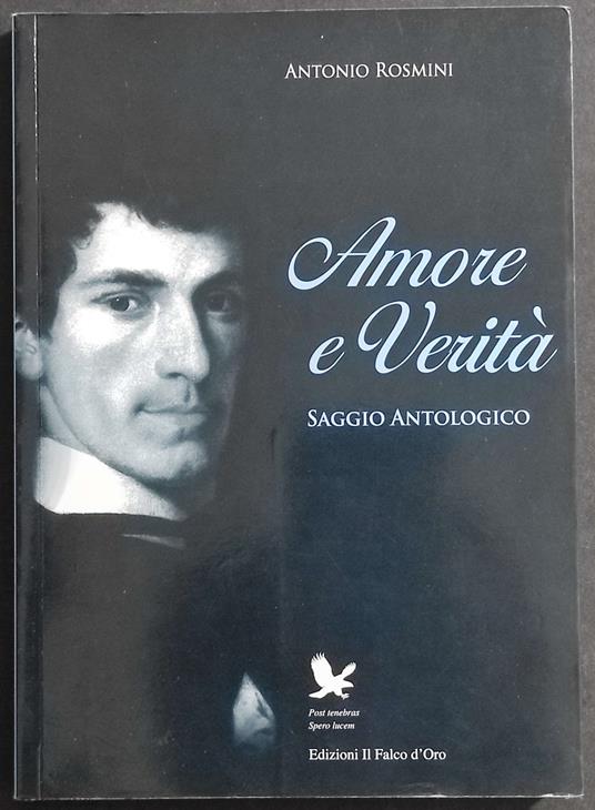 Amore e Verità - Antonio Rosmini - copertina