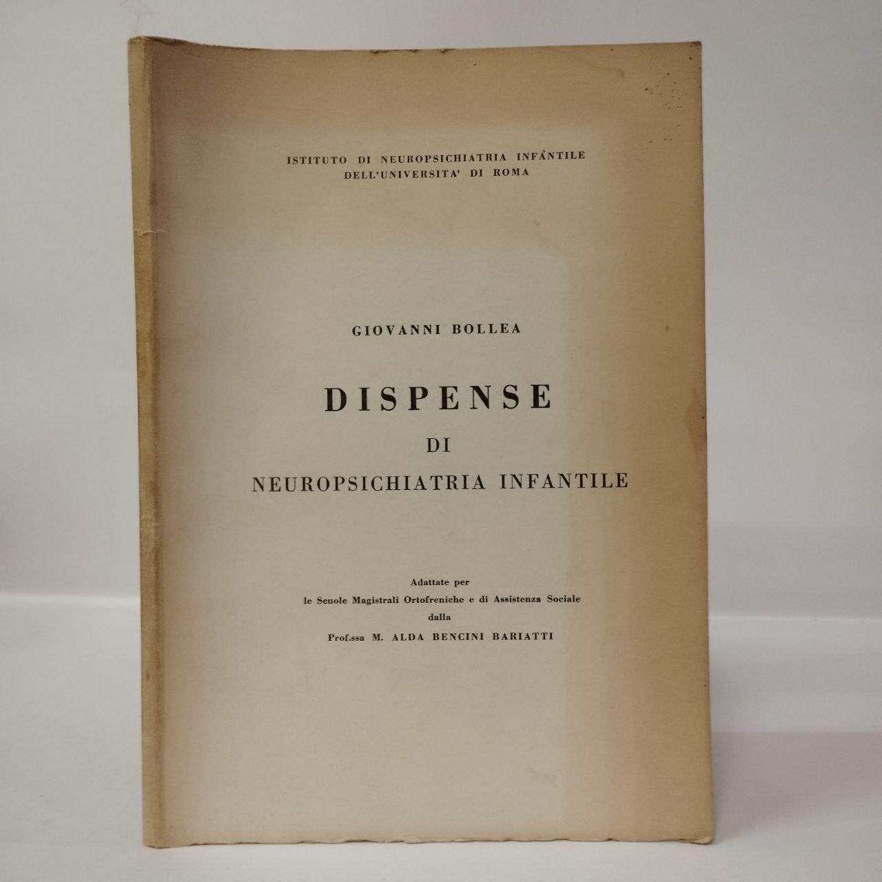 Dispense di neuropsichiatria infantile