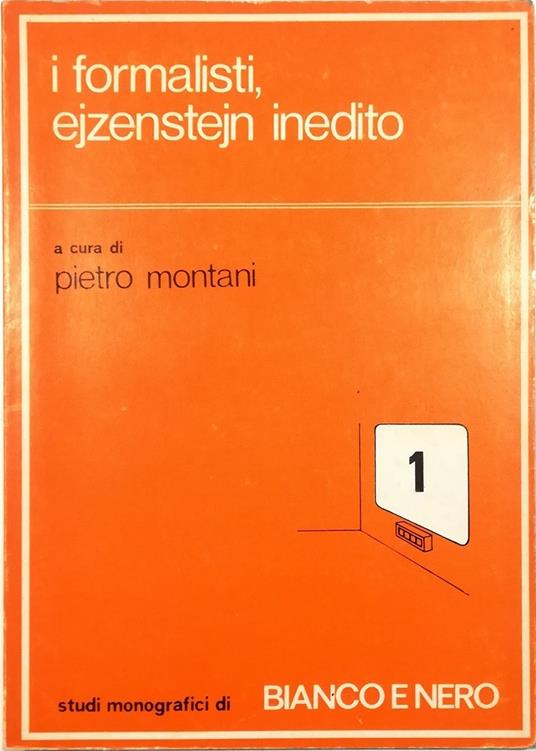 I formalisti, Ejzenstejn inedito - copertina