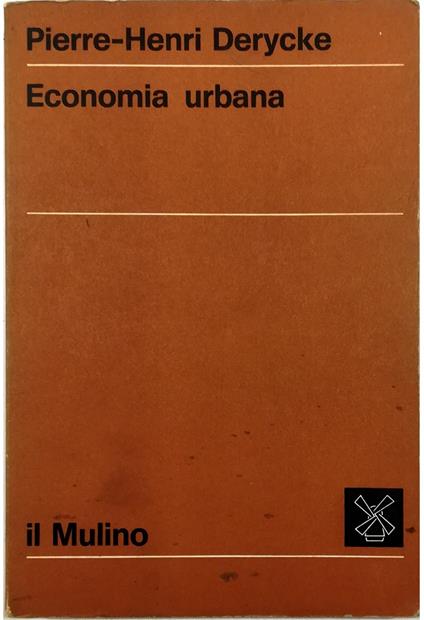 Economia urbana - Pierre-Henri Derycke - copertina