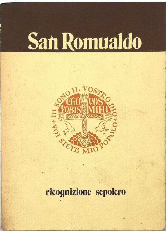 San Romualdo Ricognizione sepolcro - copertina