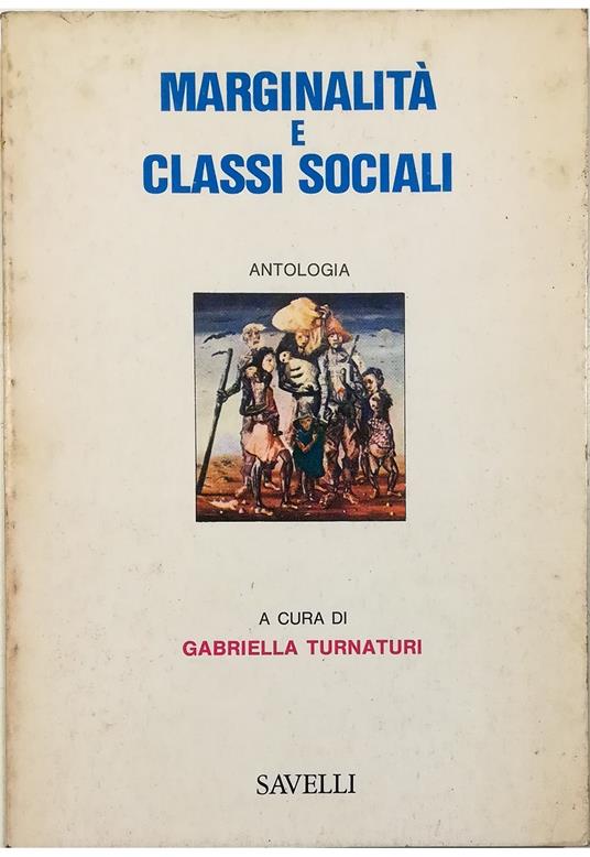 Marginalità e classi sociali - copertina