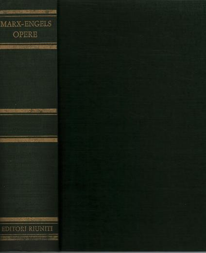 OPERE COMPLETE. XXXVIII. Lettere 1844-1851 - Karl Marx - copertina