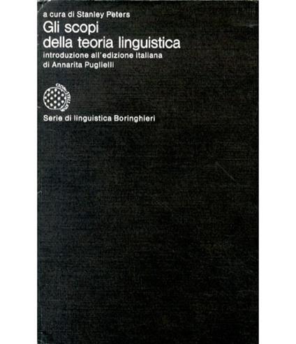 Gli Scopi Della Teoria Linguistica - copertina