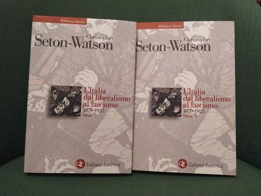 L' Italia dal liberalismo al fascismo - 1870-1925 - Christopher Seton-Watson - copertina