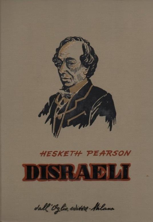 Disraeli - Hesketh Pearson - copertina