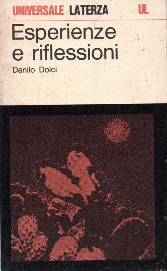 Esperienze e riflessioni - Danilo Dolci - copertina