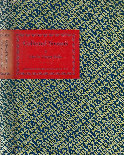 Collected Sonnets - Edna St. Vincent Millay - copertina