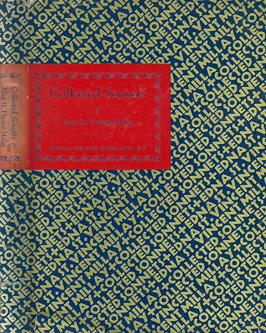 Collected Sonnets - Edna St. Vincent Millay - copertina